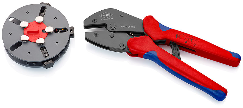 KNIPEX MultiCrimp® Lisovací kleště s výměnným zásobníkem 97 33 01