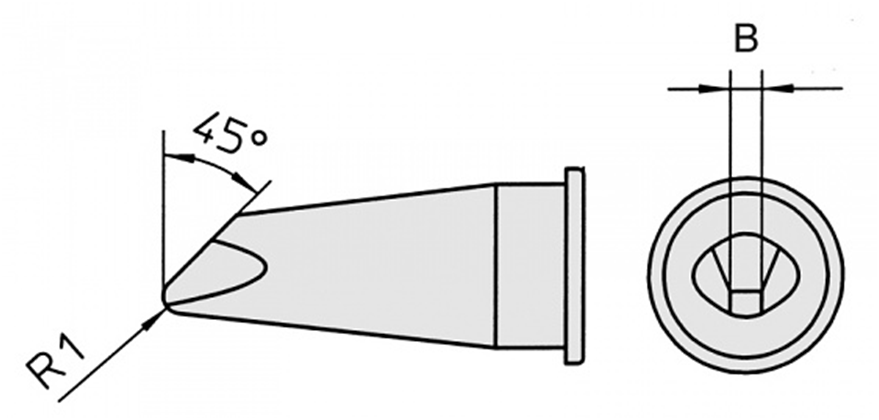 LHT D 45°