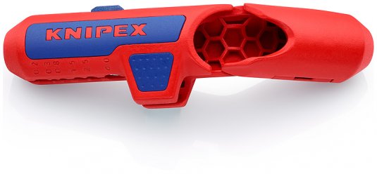 KNIPEX ErgoStrip® Univerzální odizolovací nástroj - Uchopení: Pro praváky