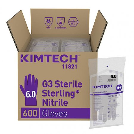 Kimtech G3 Sterilní šedé nitrilové rukavice
