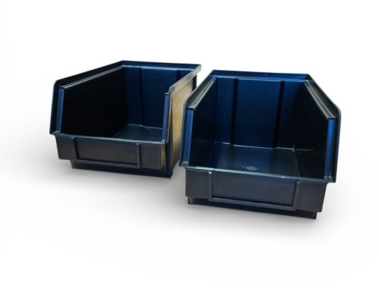 ESD skladovavý zásobník TYP4 - POUŽITÝ 235x145x125 mm