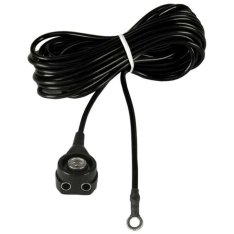Zemnící kabel s dvěma banánkovými zdířkami pro ESD podložky