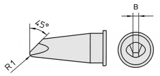 LHT D 45°