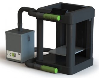 Odsávání zplodin při 3D tisku - Hmotnost odsávací jednotky - 35 kg