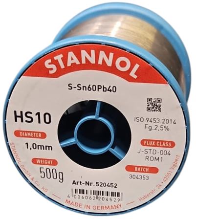 Olovnatá pájka Sn60Pb40 1,00mm