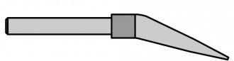 Hroty Weller WTA - Rozměr A - 12,5 mm
