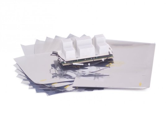 Stíněné sáčky – metal in - Rozměr sáčku: 3x5 " / 75x125 mm, Uzavírání: otevřené