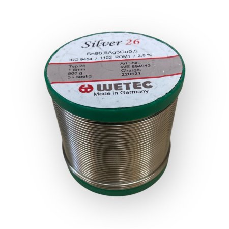 Bezolovnatá pájka Sn96,5Ag3Cu0,5