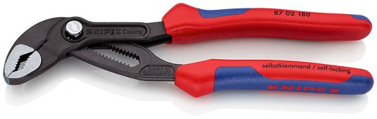 KNIPEX Cobra® Kleště na vodní čerpadla Hightech - Knipex délka kleští: Celková délka kleští 180mm