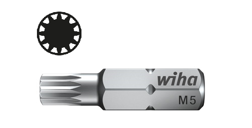 Bit standard Mnohohran 1/4" 25 mm M4