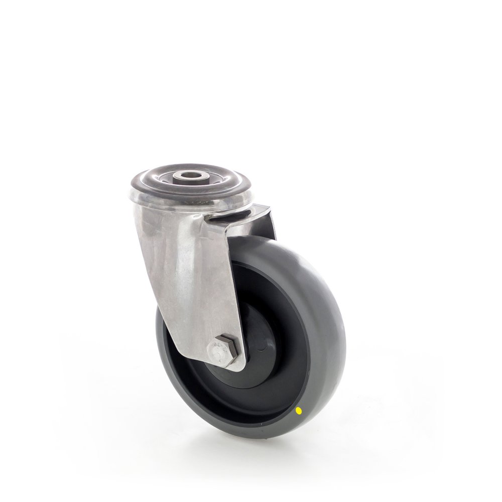 ESD kolečko otočné, nerezová ocel Průměr: 80 mm