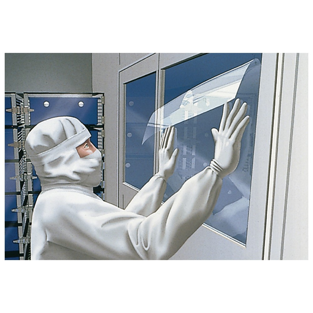 Samolepící polyesterová fólie DPF SK 100, ESD, role