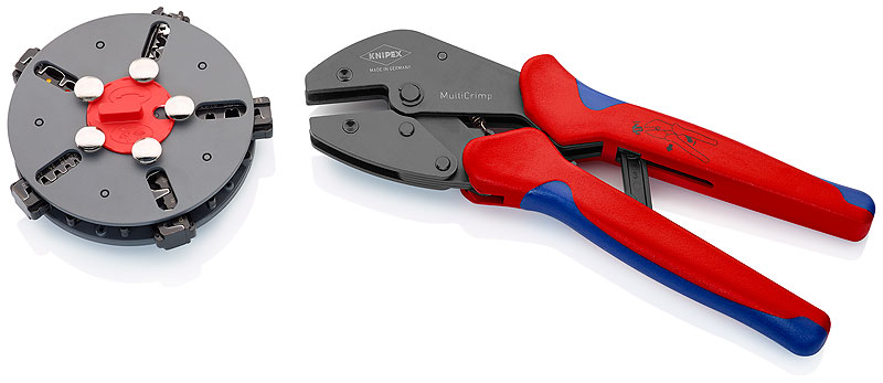 KNIPEX MultiCrimp® Lisovací kleště s výměnným zásobníkem 97 33 02