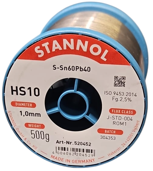 Olovnatá pájka Sn60Pb40 1,00mm