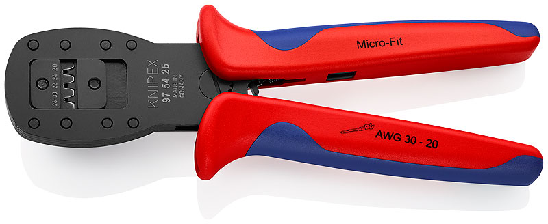 Lisovací kleště na miniaturní konektory Micro-Fit™ od firmy Molex LLC