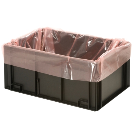 ESD, antistatické sáčky do EURO přepravek 400 x 300 x 500mm / 50 µ