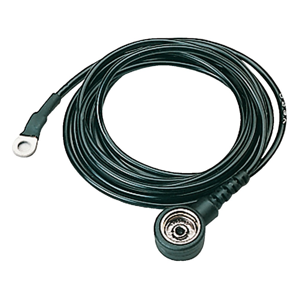 Zemnící kablíky Kablík 1,5m druk 10mm / banánek