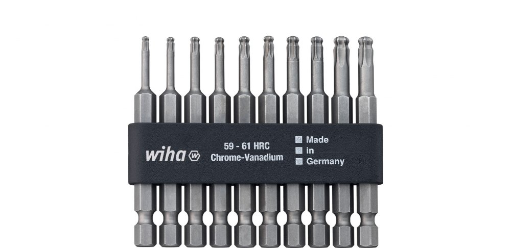 Sada bitů Professional, Kulová hlava TORX® 1/4"