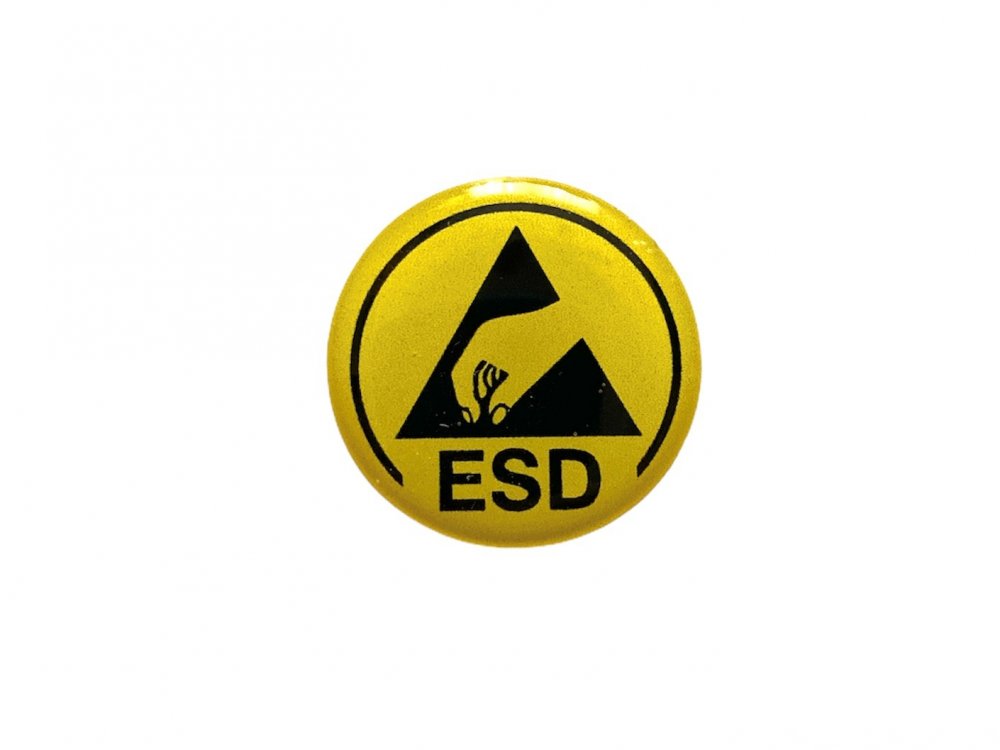 ESD 3D samolepka