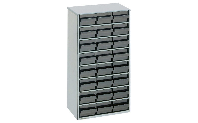 Rack s 24 šuplíky