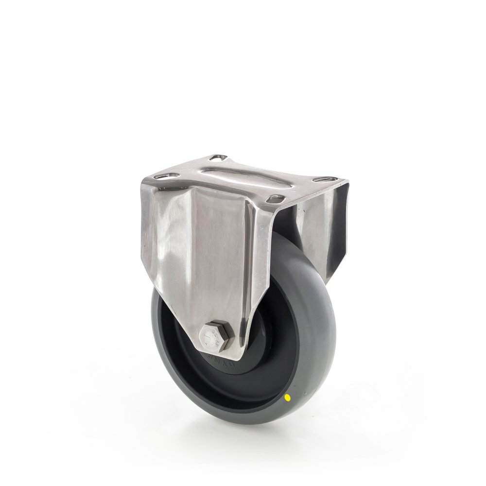 ESD kolečko pevné, nerezová ocel Průměr: 80 mm
