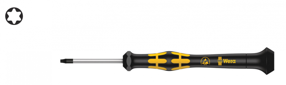 TORX® šroubováky ESD KRAFTFORM MICRO 3