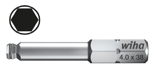 Bit Standard Šestihranná kulová hlava MagicRing 1/4" 38 mm 3,0