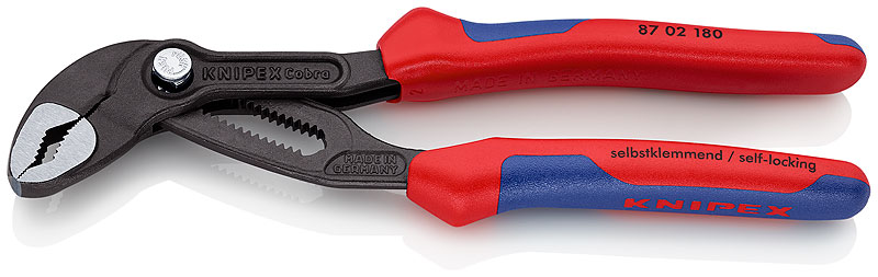 KNIPEX Cobra® Kleště na vodní čerpadla Hightech Celková délka kleští 180mm