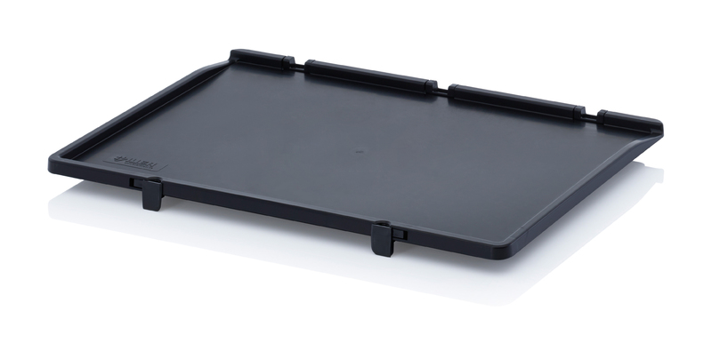 ESD víko s panty pro euro přepravky 60 x 40 cm