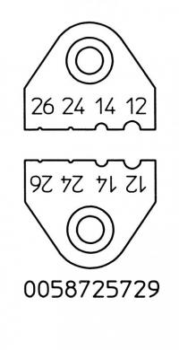 Nůž AWG 12, 14, 24, 26