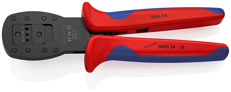 Lisovací kleště na miniaturní konektory Mini-Fit® od firmy Molex LLC