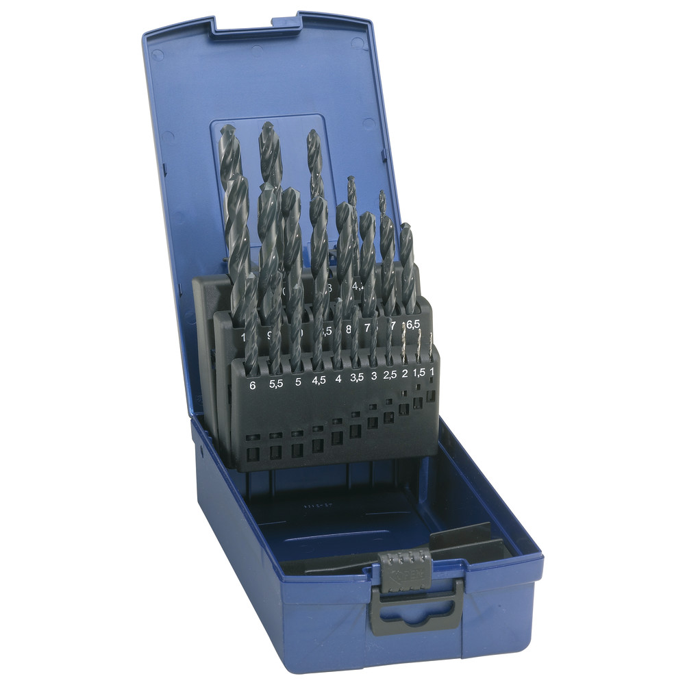 Sada vrtáků DIN 338 N HSS 1-10 mm