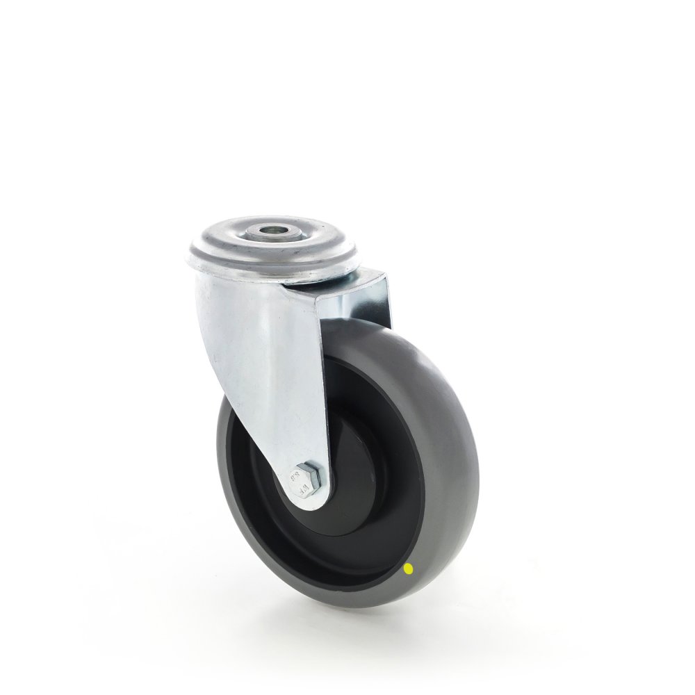 ESD kolečko otočné, zinkovaná ocel Průměr: 80 mm