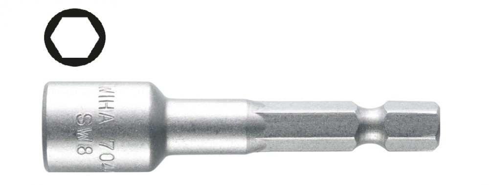 Bit vnější šestihran 1/4" 55 mm 10,0